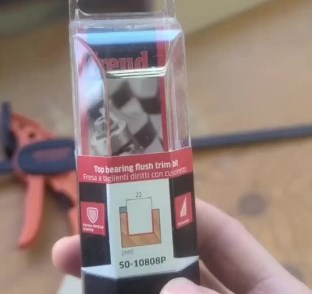 Top Bearing Flush Trim Bits