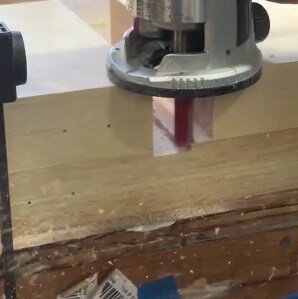 Top Bearing Flush Trim Bit