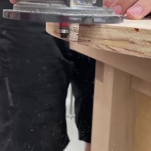 Bearing Flush Trim Bit